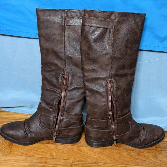 Rampage size 6 brown tall boots - Picture 3 of 6